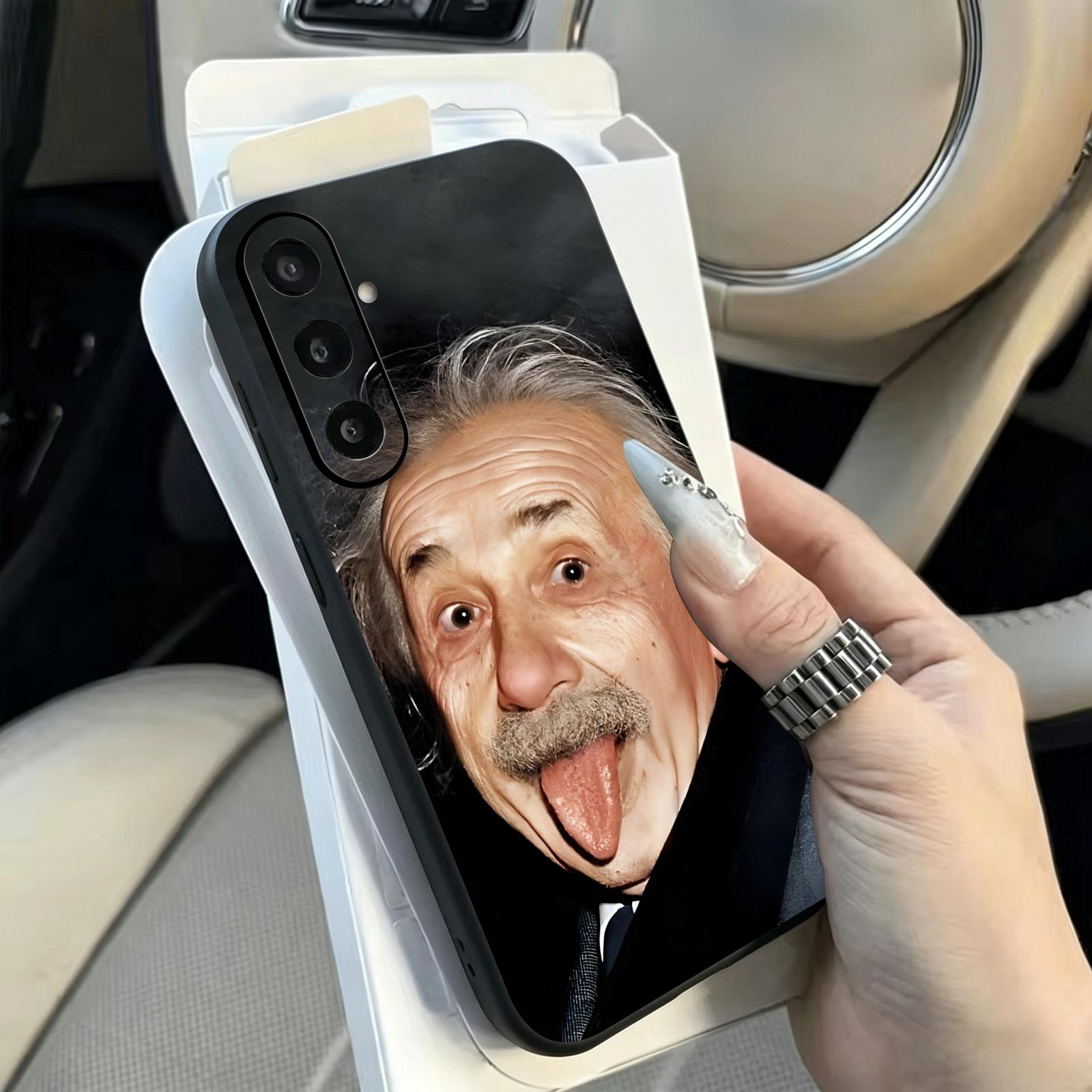 scientist Albert Einstein Phon - Matte Pc Case review and price