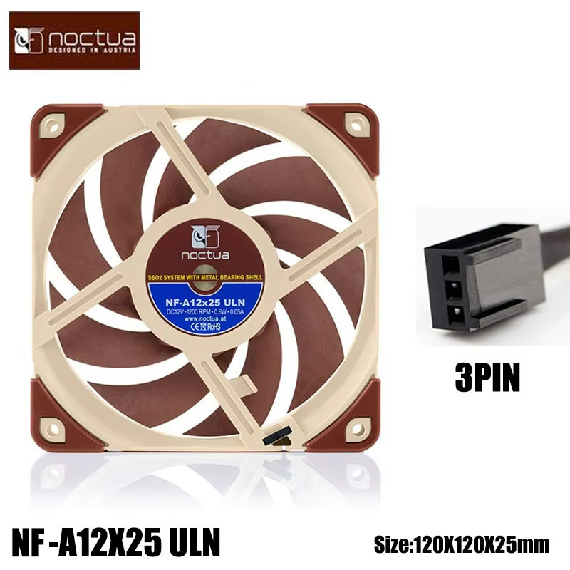 Noctua NF-A12x25 PWM 12CM Case - Case Fan Controller review and price